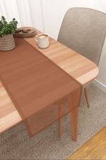 Tischläufer in Braun