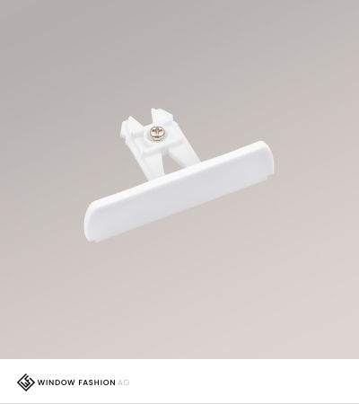 Endkappe Schiene 3-spurig  weiß