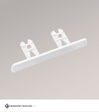 Endkappe Schiene 5-spurig  weiß