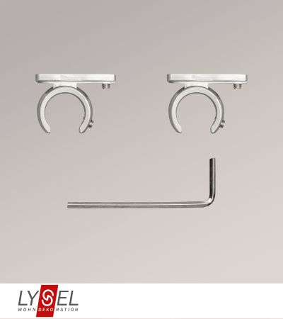 Lysel - 1 Paar Ring-Adapter Universalträger für Topaz-Stangen