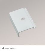 grau Vorschau Verbindungsclip 2-spurig #1W weiß grau