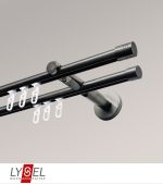 titan Vorschau Lysel - SET Opal Innenlauf 160cm 2 Lauf Doppel-Kombiträger offen mit Endstücke Zylinder in Weiß #1W titan