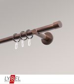 bronze Vorschau Lysel - SET Opal 160cm Träger offen Träger offen mit Endstücke Kappe in Weiß #1W bronze