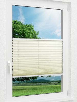 LYSEL HOME Plissee 207A Krepp Fensteransicht