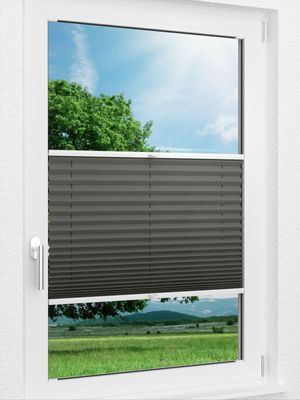 LYSEL HOME Plissee 208A Krepp Fensteransicht