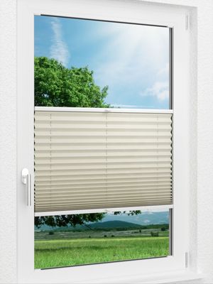 LYSEL HOME Plissee 125A Krepp Fensteransicht