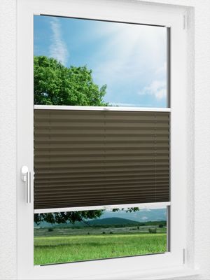 LYSEL HOME Plissee 236A Krepp Fensteransicht