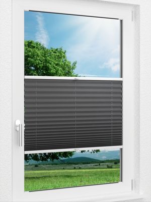LYSEL HOME Plissee 233A Krepp Fensteransicht
