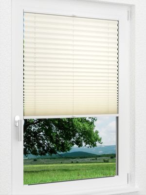 Preview LYSEL HOME Plissee 101A Krepp Pearl 1