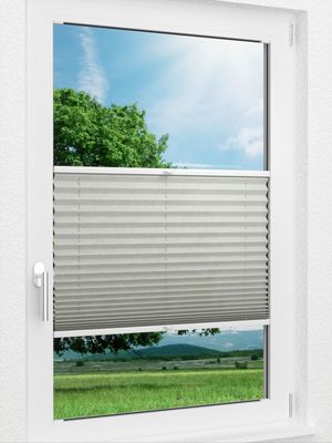 LYSEL HOME Plissee 203A Loso Fensteransicht